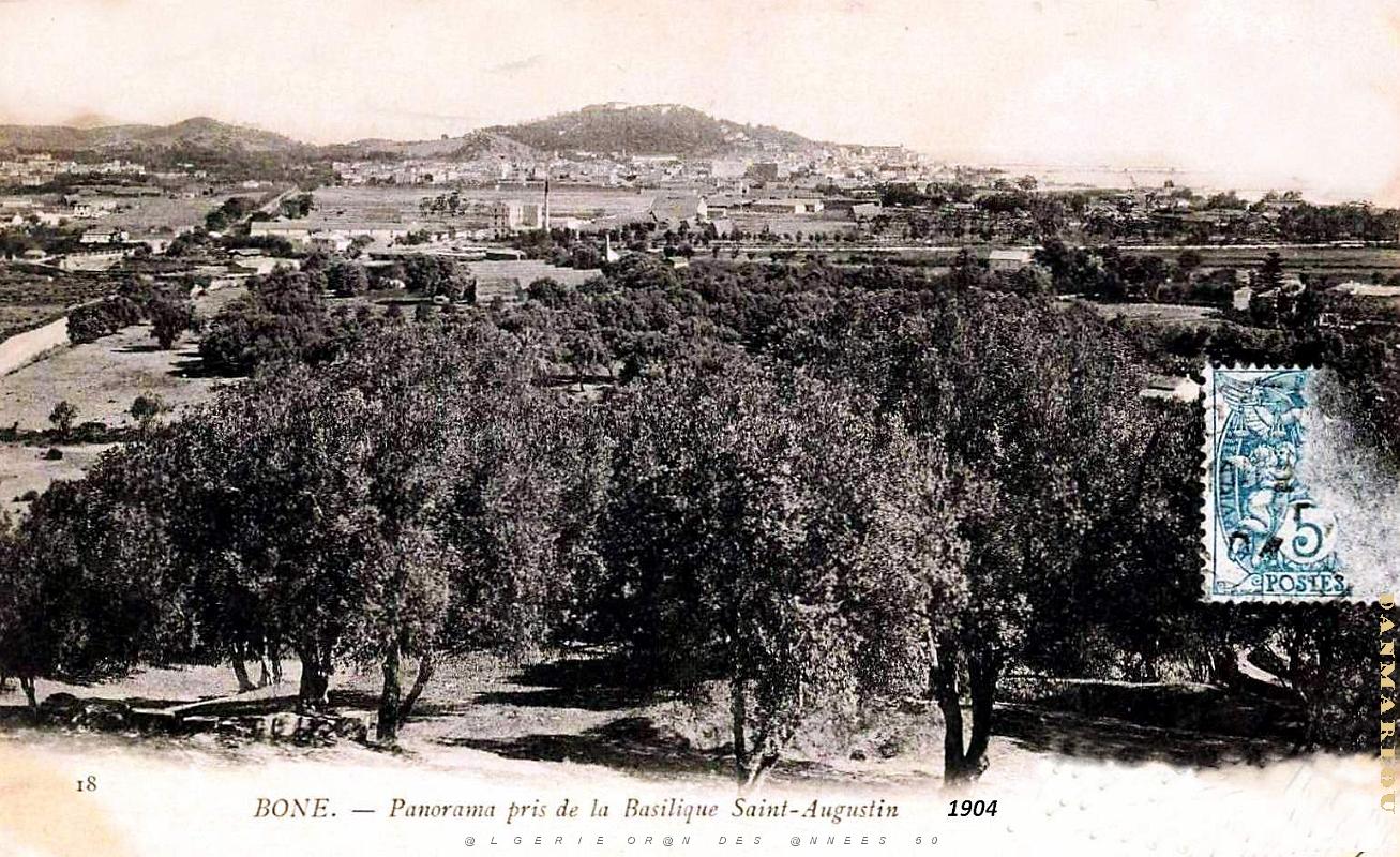Bone - Panorama pris de la Basilique Saint-Augustin - 1904.jpg